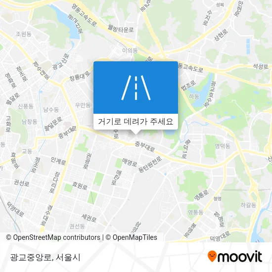 광교중앙로 지도