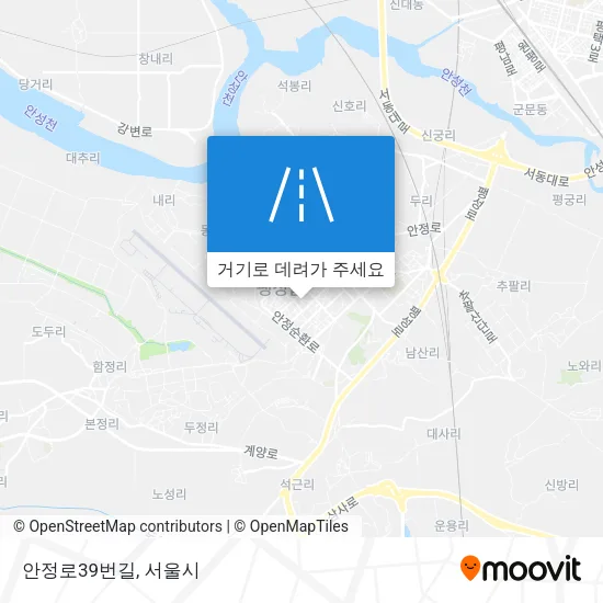 안정로39번길 지도