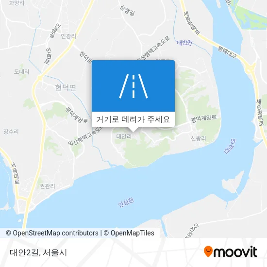 대안2길 지도