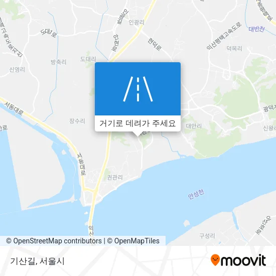 기산길 지도