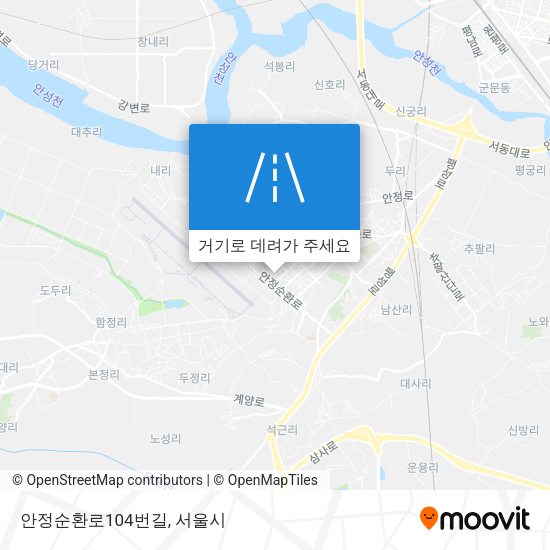 안정순환로104번길 지도