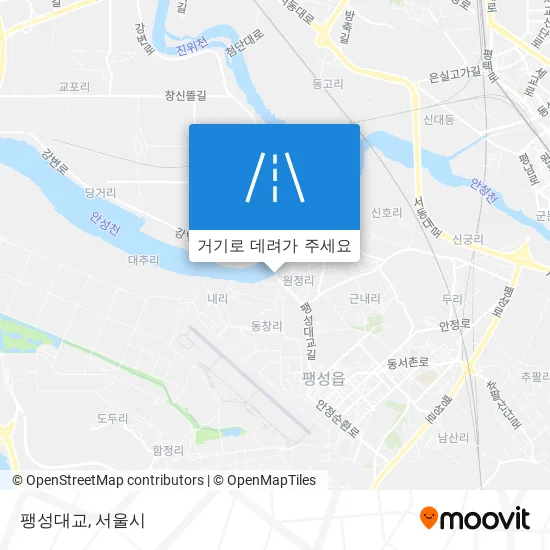 팽성대교 지도