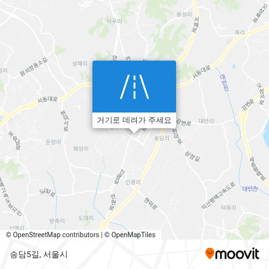 송담5길 지도