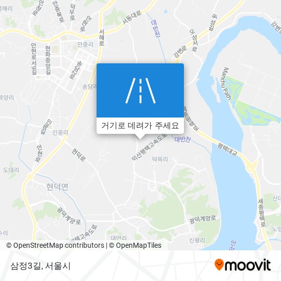 삼정3길 지도