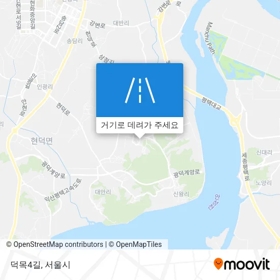 덕목4길 지도