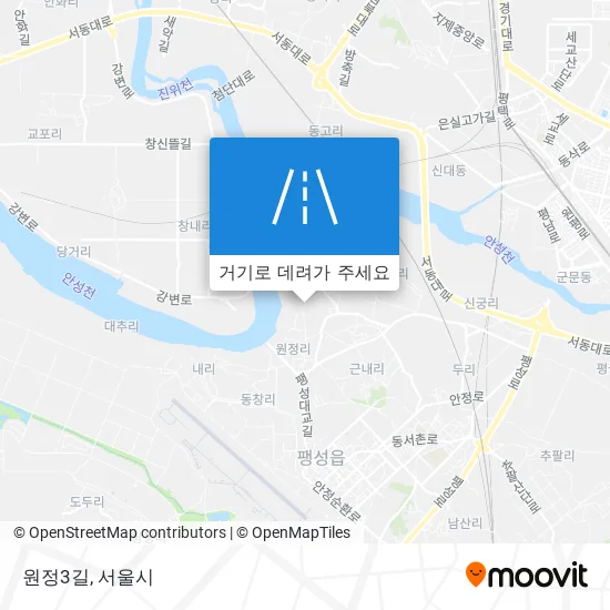 원정3길 지도