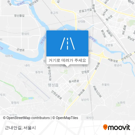 근내안길 지도