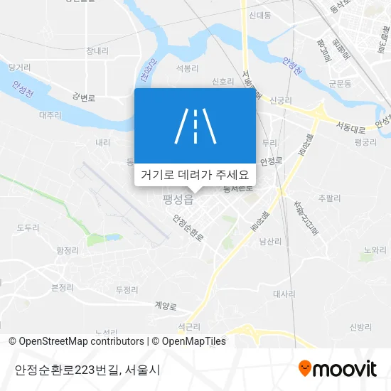 안정순환로223번길 지도