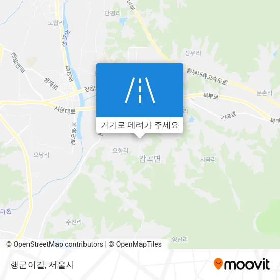 행군이길 지도