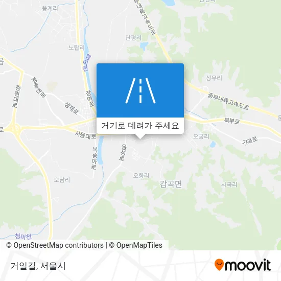 거일길 지도