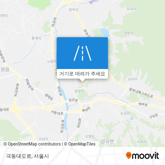 극동대도로 지도
