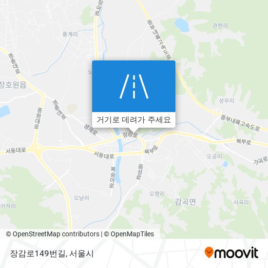 장감로149번길 지도