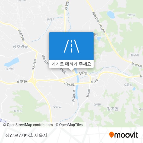 장감로77번길 지도