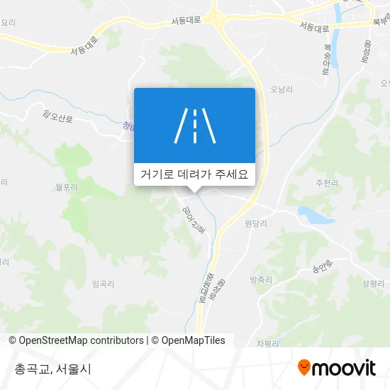 총곡교 지도