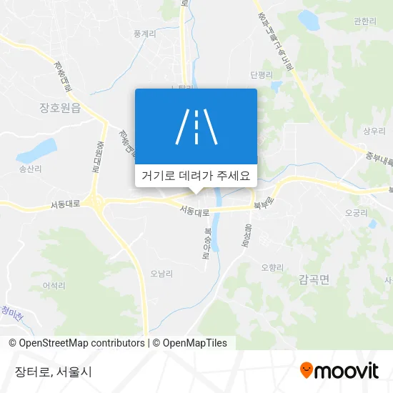 장터로 지도