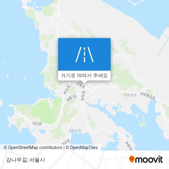 감나무길 지도