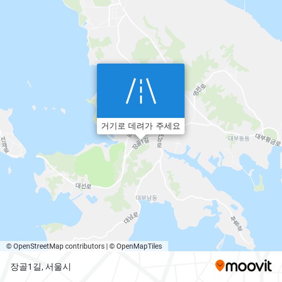 장골1길 지도