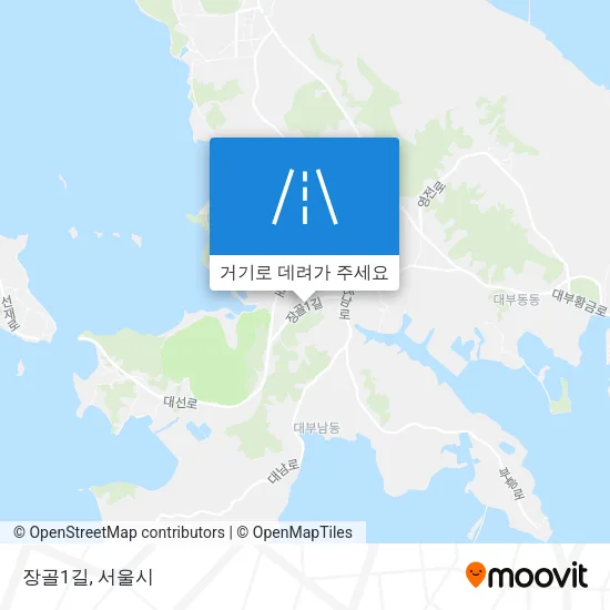 장골1길 지도
