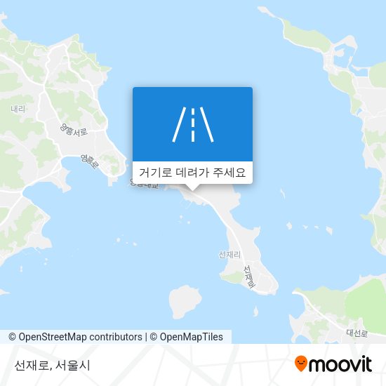 선재로 지도