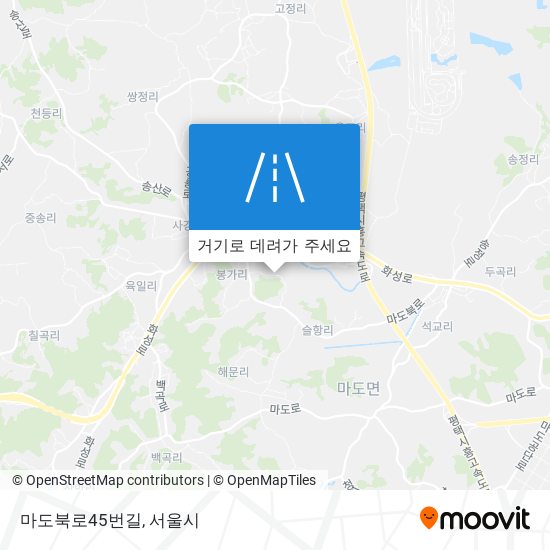 마도북로45번길 지도