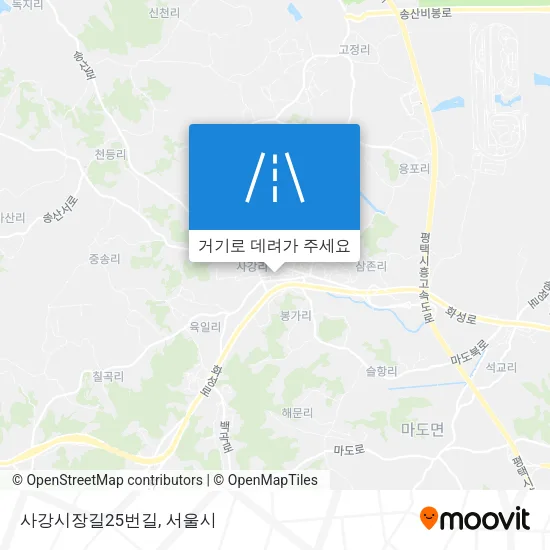 사강시장길25번길 지도