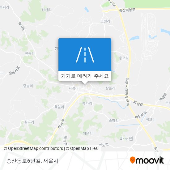 송산동로6번길 지도