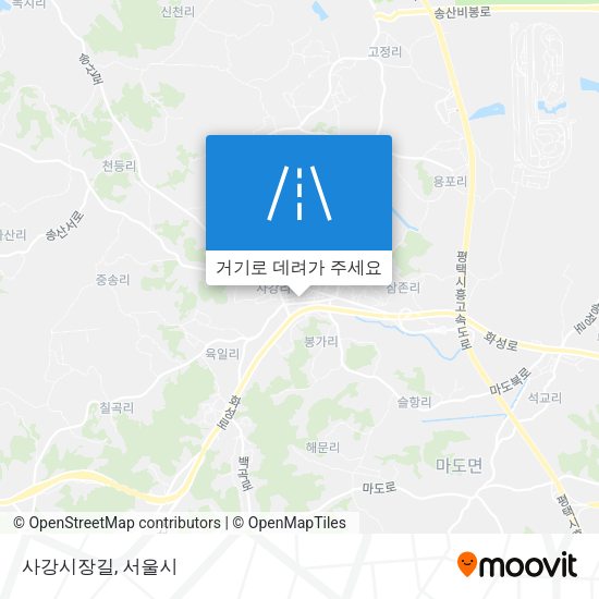 사강시장길 지도