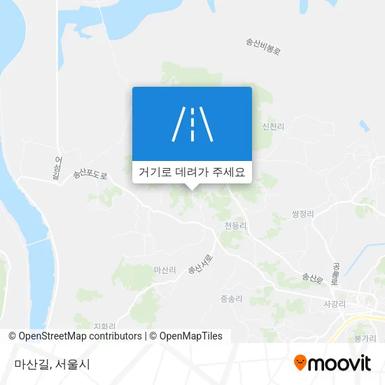 마산길 지도