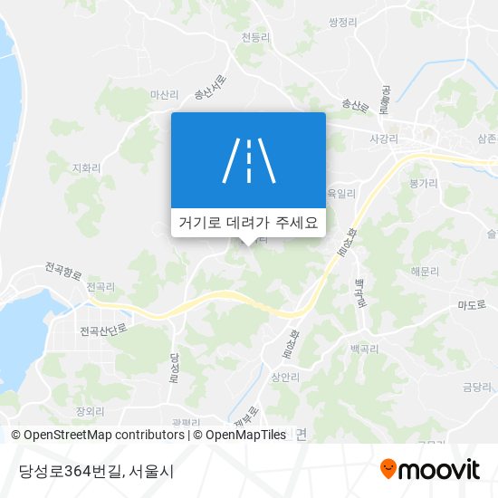 당성로364번길 지도