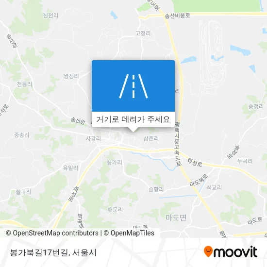 봉가북길17번길 지도