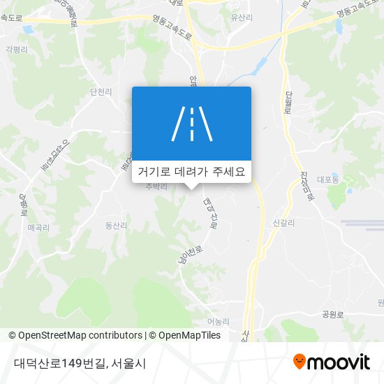 대덕산로149번길 지도