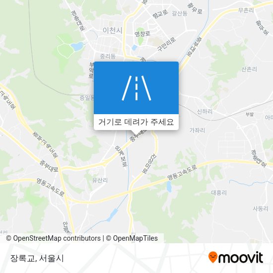 장록교 지도