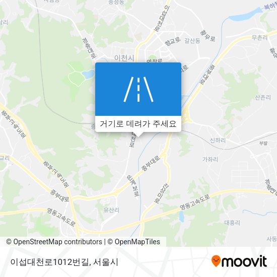 이섭대천로1012번길 지도