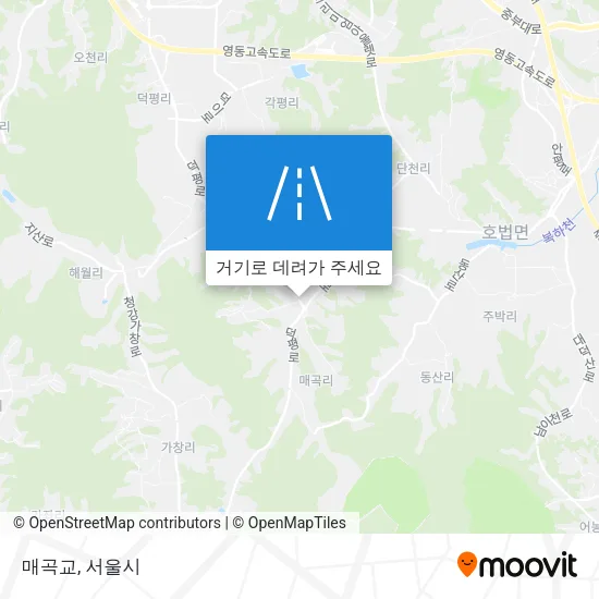 매곡교 지도