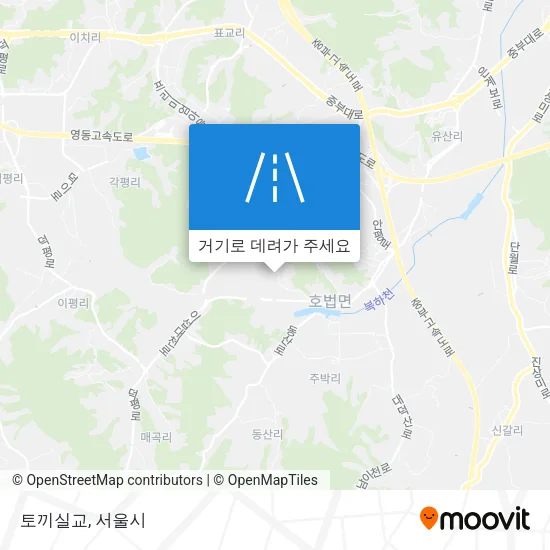 토끼실교 지도