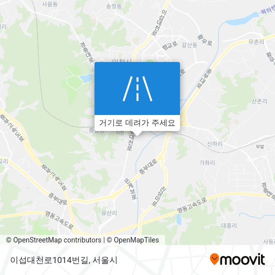이섭대천로1014번길 지도