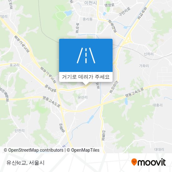 유산Ic교 지도