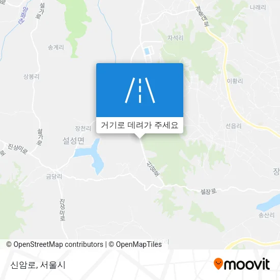 신암로 지도