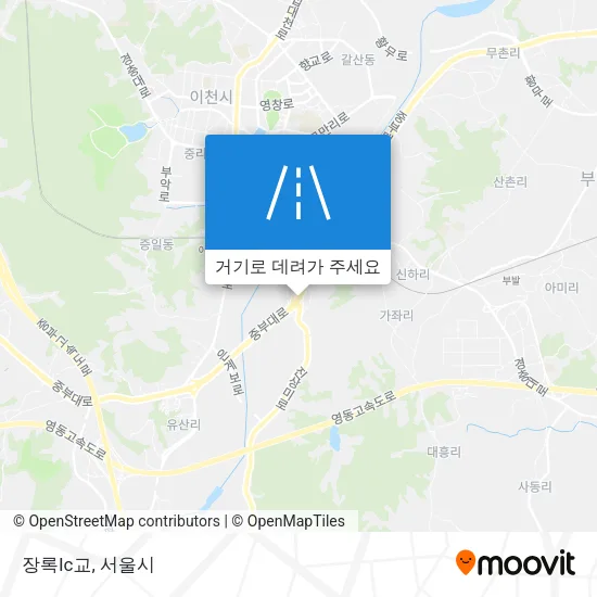 장록Ic교 지도