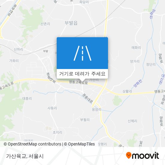 가산육교 지도