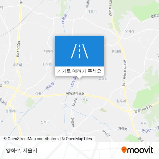 양화로 지도