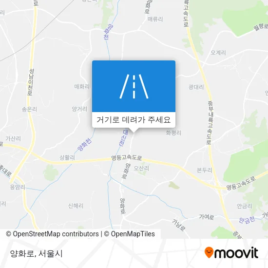 양화로 지도