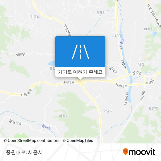 중원대로 지도