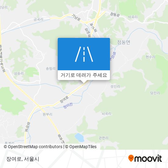 장여로 지도