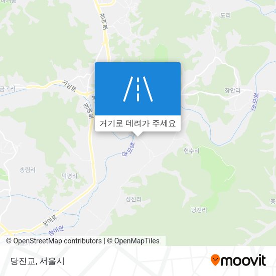 당진교 지도