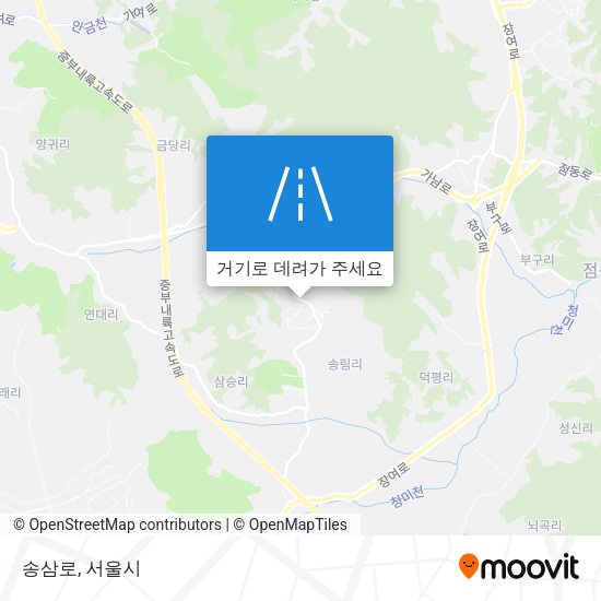 송삼로 지도
