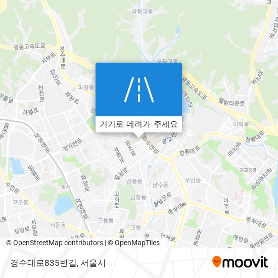 경수대로835번길 지도