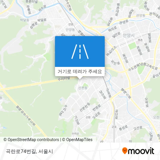 곡란로74번길 지도