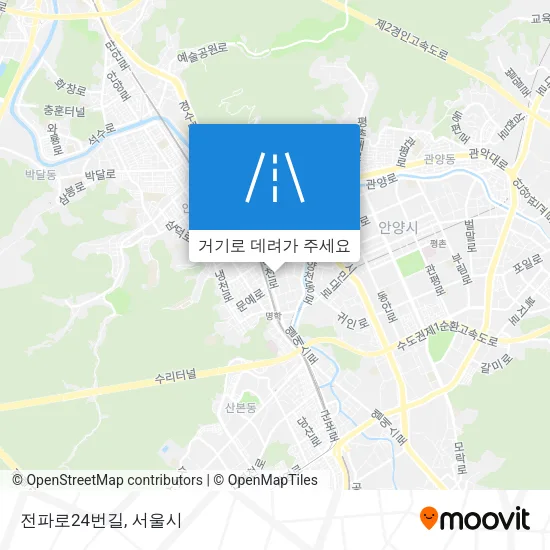 전파로24번길 지도