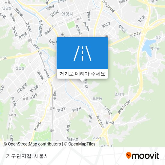 가구단지길 지도